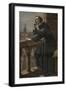 Roger Bacon in His Observatory in Oxford-Stefano Bianchetti-Framed Giclee Print