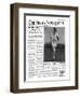 Roger Bannister, Front Page of 'The Children's Newspaper', 1954-English School-Framed Premium Giclee Print