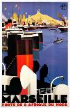Sainte Maxime-Roger Broders-Giclee Print