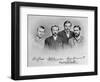 Roger Casement, Herbert Ward, E.J Glave and Friend-English Photographer-Framed Giclee Print