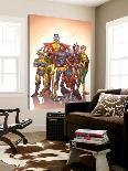 Marvel Adventures Super Heroes No.3 Cover: Spider-Man, Hulk and Iron Man-Roger Cruz-Lamina Framed Poster
