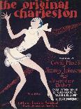 The Original Charleston, as Danced by Josephine Baker at the Folies-Bergere Paris-Roger de Valerio-Framed Premium Photographic Print
