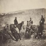 Guerre de Crimée;Incidents of Camp Life:Officers and Men of the 8th Hussars-Roger Fenton-Giclee Print