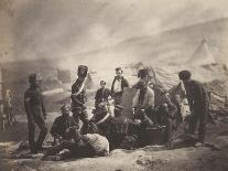 The Photographer's Van with Marcus Sparling in the Crimea, 1855-Roger Fenton-Giclee Print