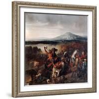 Roger I of Sicily at the Battle of Cerami in 1061-Prosper Lafaye-Framed Giclee Print