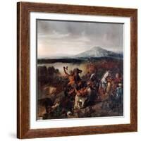 Roger I of Sicily at the Battle of Cerami in 1061-Prosper Lafaye-Framed Giclee Print