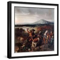 Roger I of Sicily at the Battle of Cerami in 1061-Prosper Lafaye-Framed Giclee Print