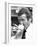 Roger Moore Drinking Coffee-Associated Newspapers-Framed Photo