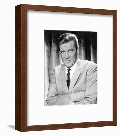 Roger Moore - The Saint-null-Framed Photo