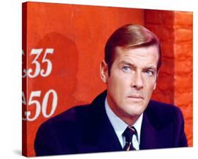 Roger Moore-null-Stretched Canvas