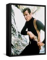 Roger Moore-null-Framed Stretched Canvas