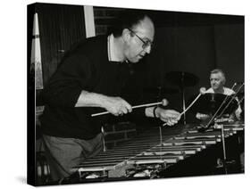 Roger Nobes and Johnny Richardson Playing at the Fairway, Welwyn Garden City, Hertfordshire, 1991-Denis Williams-Stretched Canvas