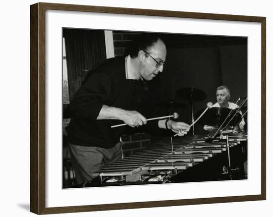 Roger Nobes and Johnny Richardson Playing at the Fairway, Welwyn Garden City, Hertfordshire, 1991-Denis Williams-Framed Photographic Print