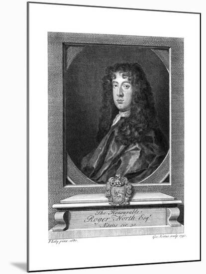 Roger North-Sir Peter Lely-Mounted Giclee Print