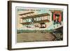 Roger Sommer Flying at the Spa Aviation Meeting, Belgium, 1909-null-Framed Giclee Print