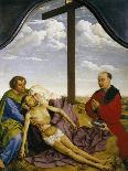 Lamentation over Dead Christ, 1460-1464-Roger Van der weyden-Framed Giclee Print