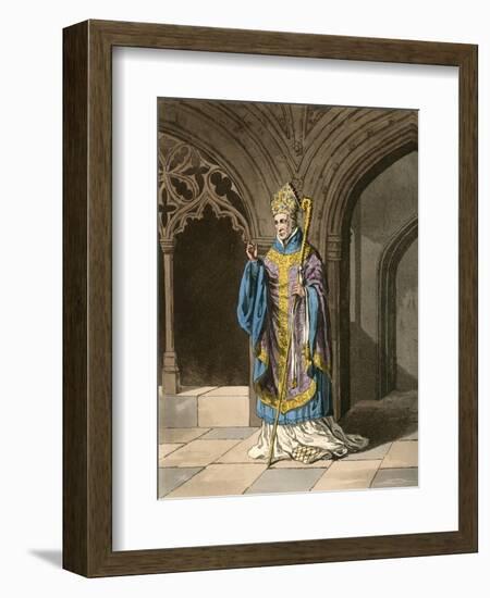 Roger Walden Archbishop-Charles Hamilton Smith-Framed Art Print