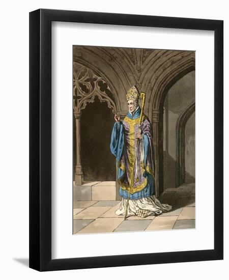 Roger Walden Archbishop-Charles Hamilton Smith-Framed Art Print