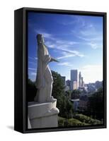 Roger Williams Memorial, Providence, Rhode Island, USA-Walter Bibikow-Framed Stretched Canvas