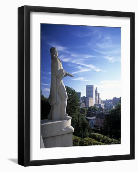 Roger Williams Memorial, Providence, Rhode Island, USA-Walter Bibikow-Framed Photographic Print