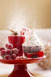 A Christmas Cupcakes in an Icing Sugar Snowstorm-Rogério Voltan-Laminated Photographic Print