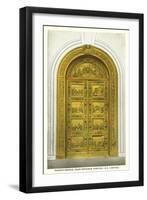 Rogers Door, Capitol, Washington D.C.-null-Framed Art Print