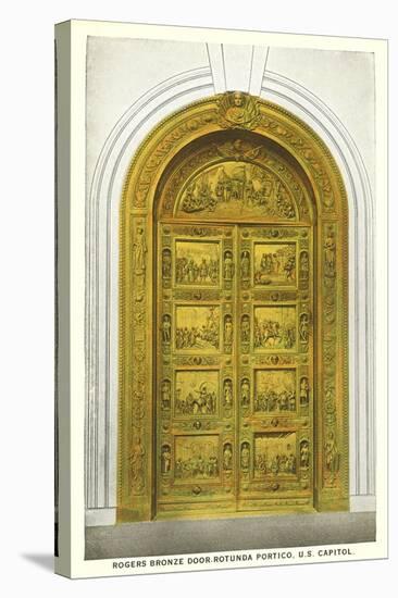 Rogers Door, Capitol, Washington D.C.-null-Stretched Canvas
