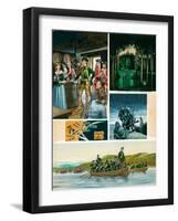 Rogers' Rangers: a New Campaign-Ron Embleton-Framed Giclee Print