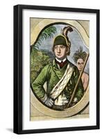 Rogers' Rangers Leader Robert Rogers, French and Indian War-null-Framed Premium Giclee Print