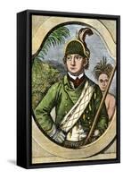 Rogers' Rangers Leader Robert Rogers, French and Indian War-null-Framed Stretched Canvas