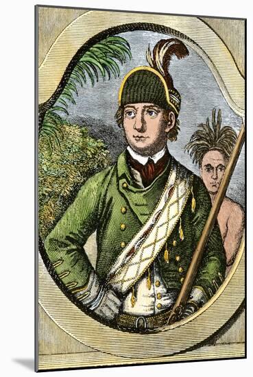 Rogers' Rangers Leader Robert Rogers, French and Indian War-null-Mounted Giclee Print