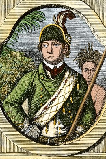 'Rogers' Rangers Leader Robert Rogers, French and Indian War' Giclee ...