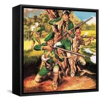 Rogers' Rangers-Ron Embleton-Framed Stretched Canvas