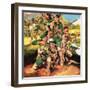 Rogers' Rangers-Ron Embleton-Framed Giclee Print