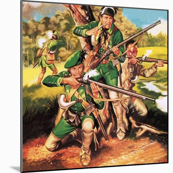 Rogers' Rangers-Ron Embleton-Mounted Giclee Print