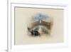 Rogers's Poems 1835 Watercolours, Venice (The Rialto - Moonlight)-J. M. W. Turner-Framed Giclee Print
