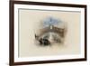 Rogers's Poems 1835 Watercolours, Venice (The Rialto - Moonlight)-J. M. W. Turner-Framed Giclee Print