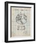 Rogers Snare Drum Patent-Cole Borders-Framed Art Print