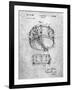 Rogers Snare Drum Patent-Cole Borders-Framed Art Print