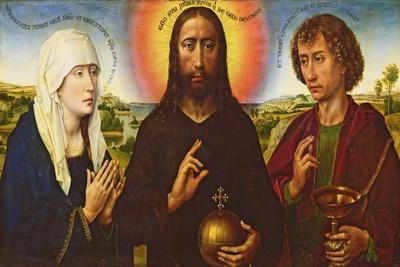 Christ the Redeemer with the Virgin and St. John the Evangelist