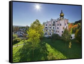 Rogner Bad Blumau, Hundertwasser, Burgenland, Austria-Rainer Mirau-Framed Stretched Canvas