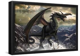 Rogue Dragon-Tom Wood-Framed Poster