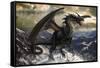 Rogue Dragon-Tom Wood-Framed Stretched Canvas