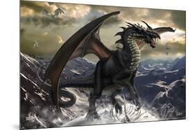 Rogue Dragon-Tom Wood-Mounted Poster