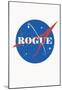 Rogue NASA Insignia-null-Mounted Poster