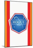 Rogue Nasa - Polygon Insignia-null-Mounted Poster