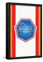 Rogue Nasa - Polygon Insignia-null-Framed Poster