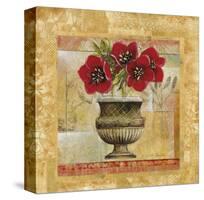 Rojo Botanical V-Carney-Stretched Canvas