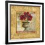 Rojo Botanical VI-Carney-Framed Giclee Print