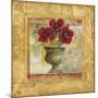 Rojo Botanical VI-Carney-Mounted Giclee Print